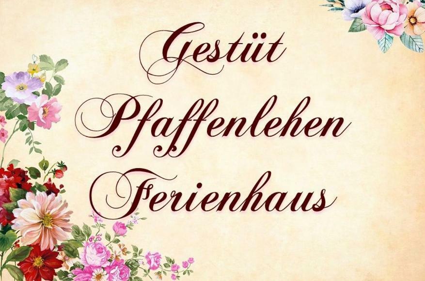 Ferienhaus Gestuet Pfaffenlehen Bischofswiesen Eksteriør bilde